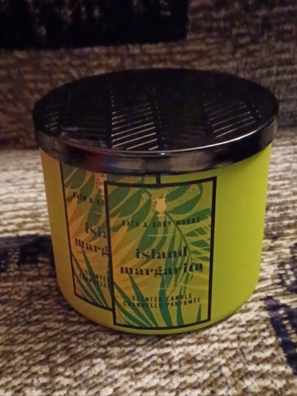 2/$50 New Bath & Body Works Island Margarita Scented Candle - 3 Wick - Picture 2 of 5
